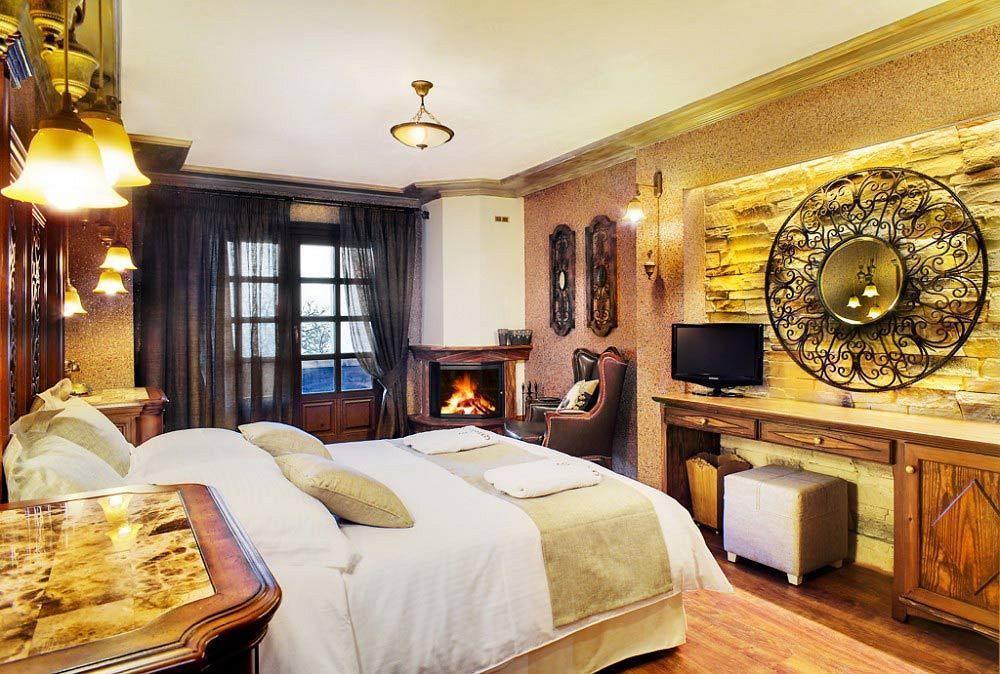 Aroma Dryos Spa & Eco Hotel ميتسوفو المظهر الخارجي الصورة